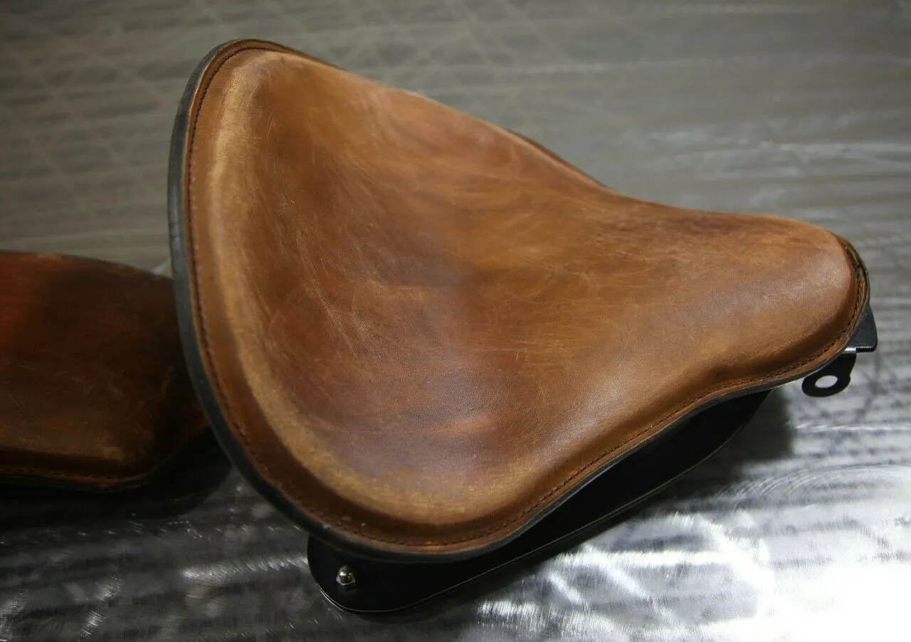 07-09 Sportster Harley Nightster Seat, Seat Conversion Kit, 12x13" Brown Dis Pad