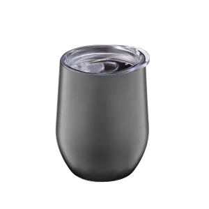12 Oz Black Wine Tumbler