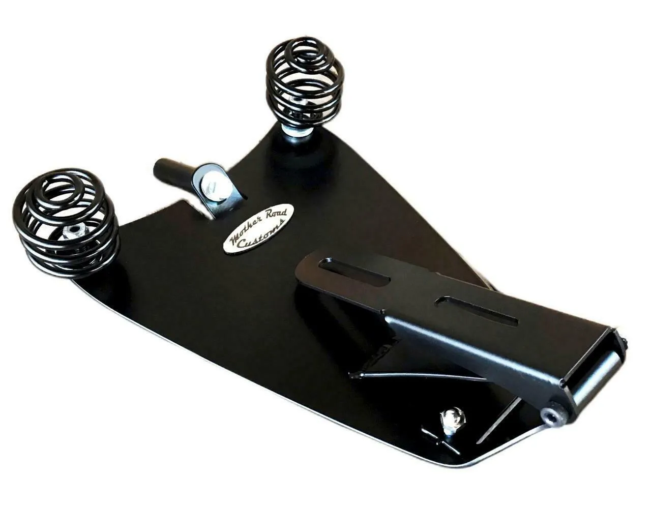 1982-2003 Sportster Harley Seat 201 Brn Dis Leather  Conversion Kit & P-pad bcs
