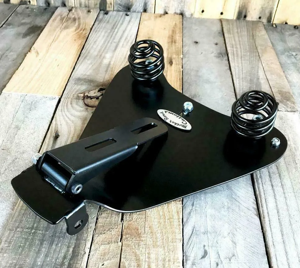 2010-2022 Harley Sportster Spring Seat Tractor P-Pad Mounting Kit 15x14 Black Leather