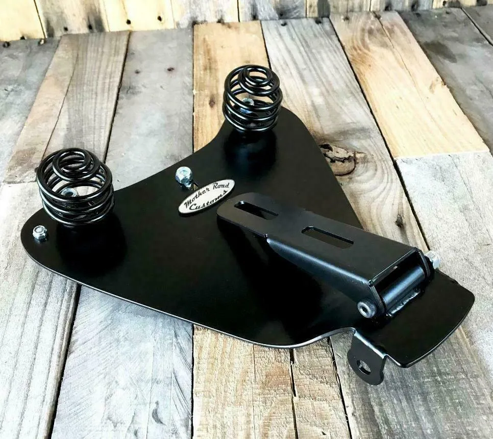 2010-2022 Harley Sportster Spring Seat Tractor P-Pad Mounting Kit 15x14 Black Leather