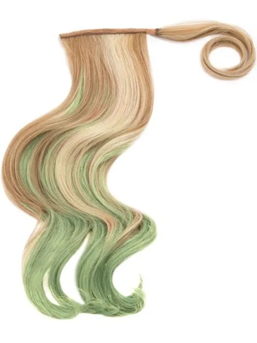 23" Color Splash Pony | HF Synthetic Ponytail (Wrap-Around) | CLOSEOUT