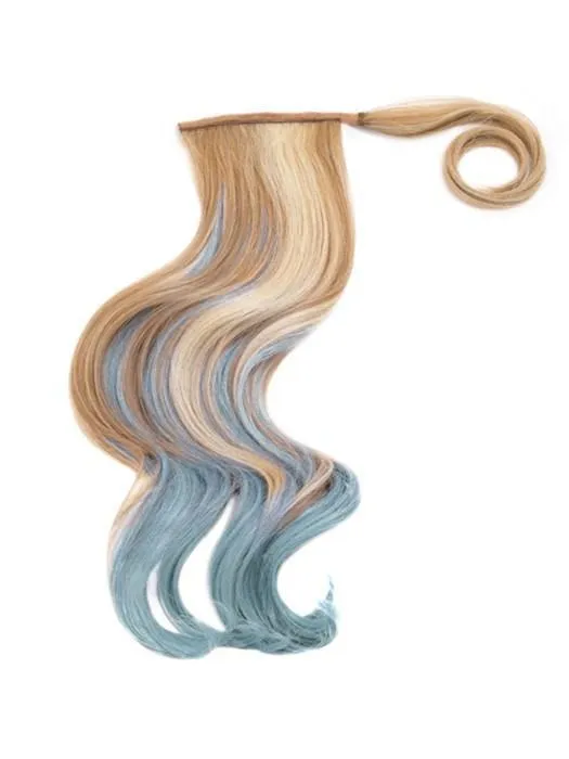 23" Color Splash Pony | HF Synthetic Ponytail (Wrap-Around) | CLOSEOUT
