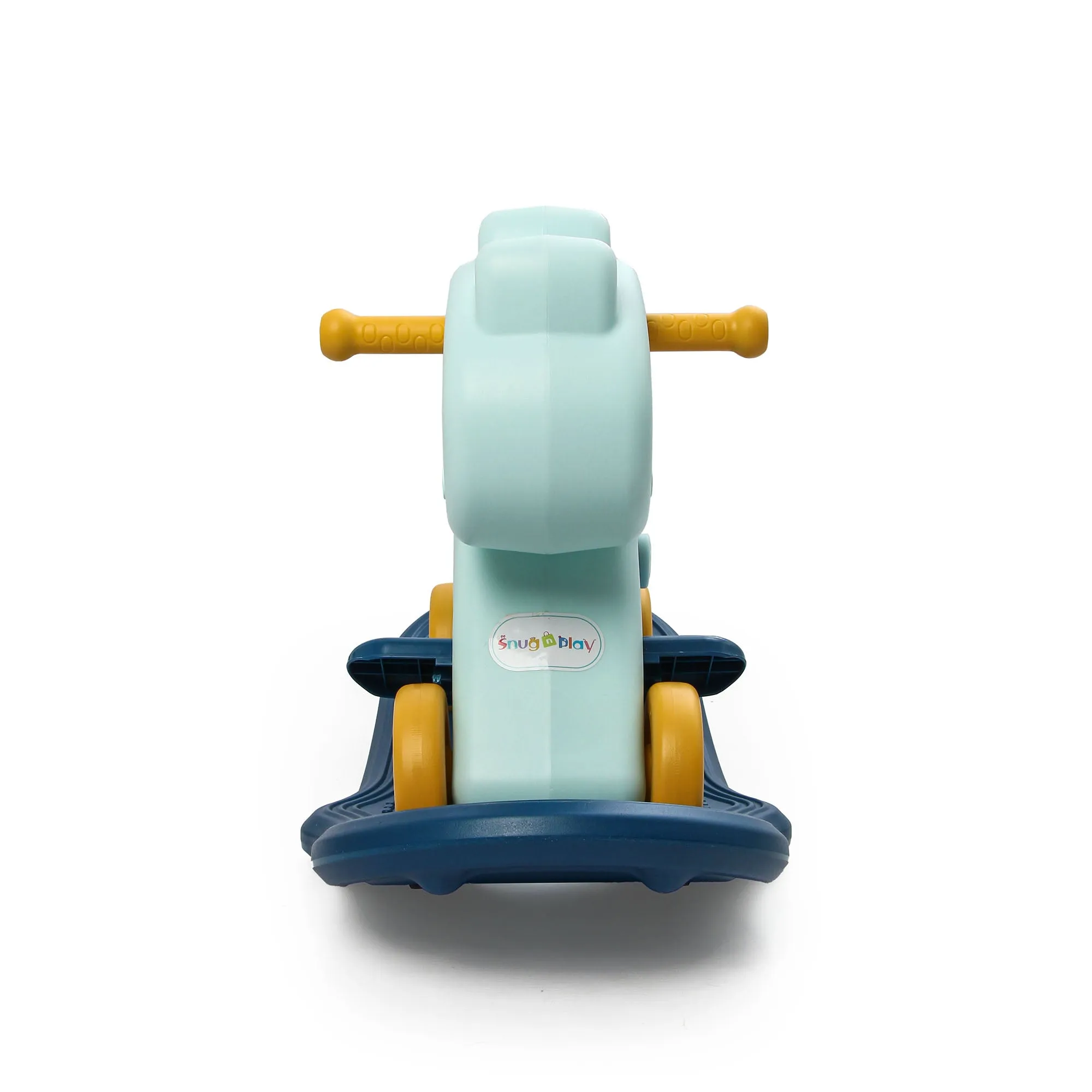 3-in-1 Kids Rocking Horse & Ride On Push Car with Balance Board