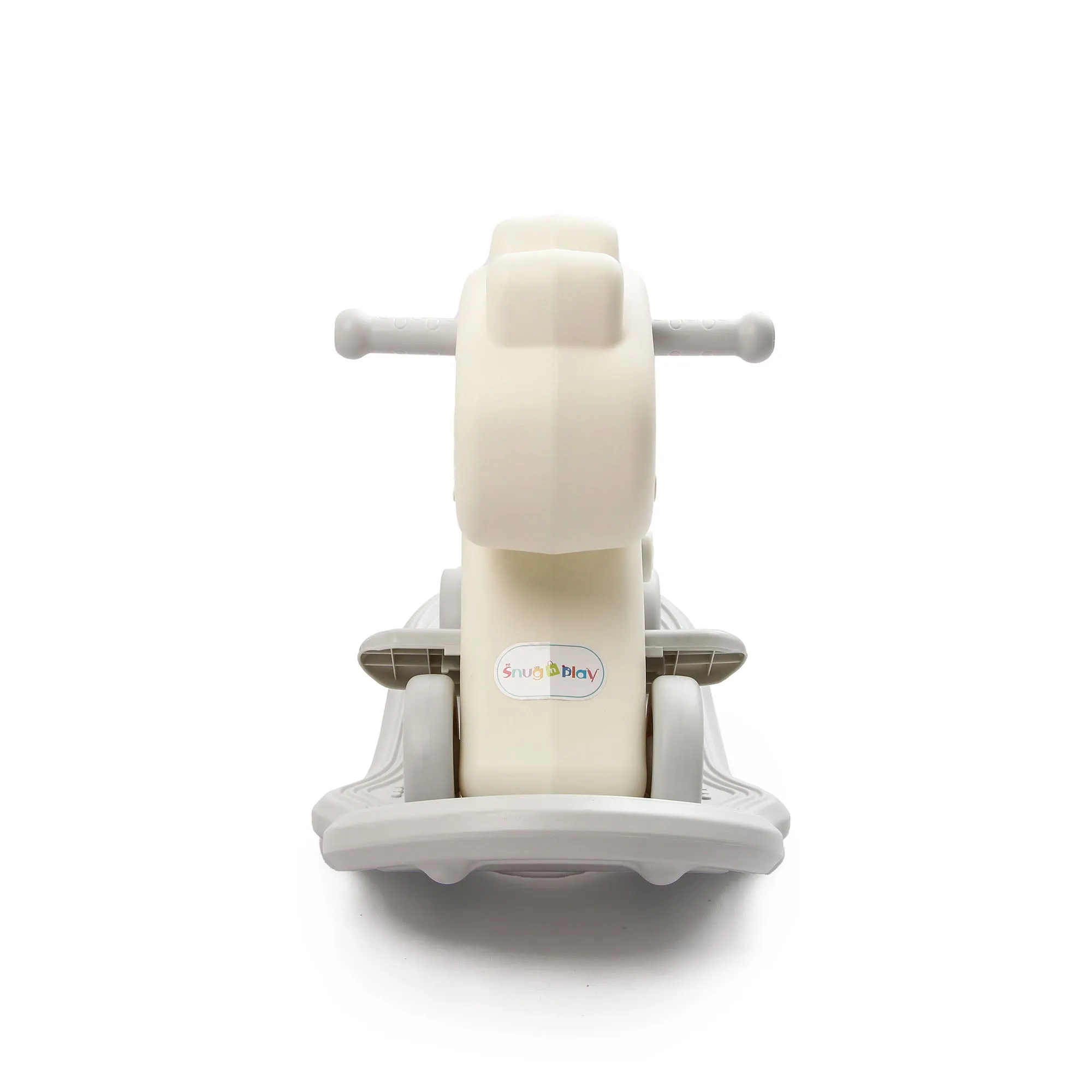 3-in-1 Kids Rocking Horse & Ride On Push Car with Balance Board