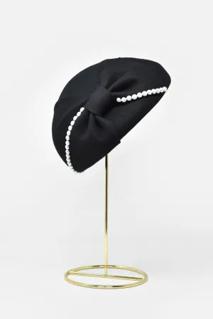Adalicia Blocked Felt Beret