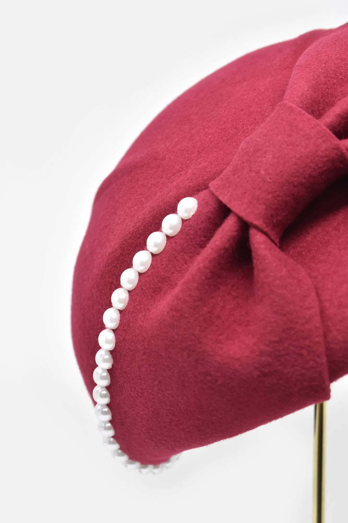 Adalicia Blocked Felt Beret