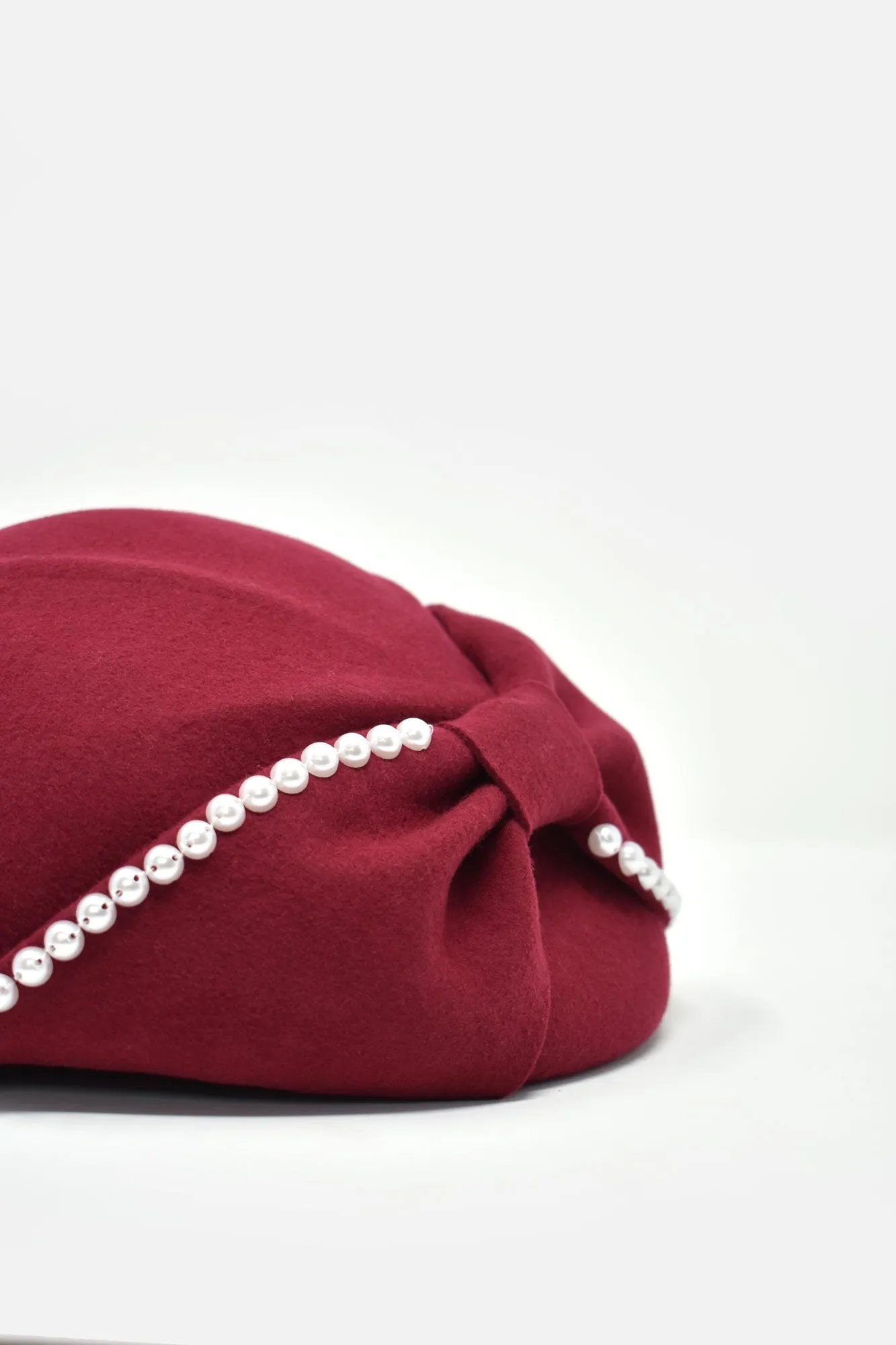 Adalicia Blocked Felt Beret