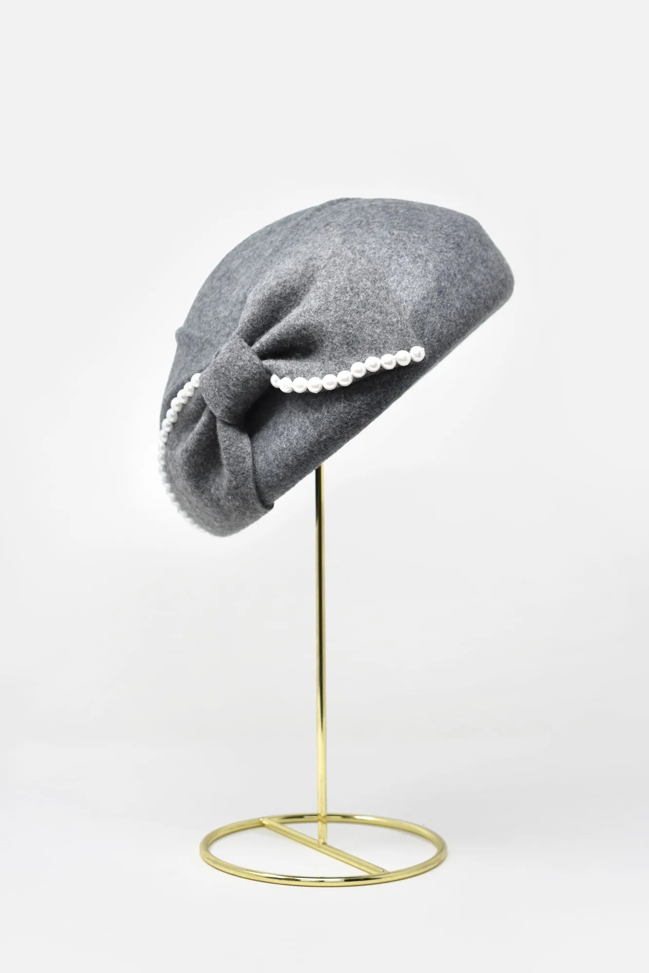 Adalicia Blocked Felt Beret