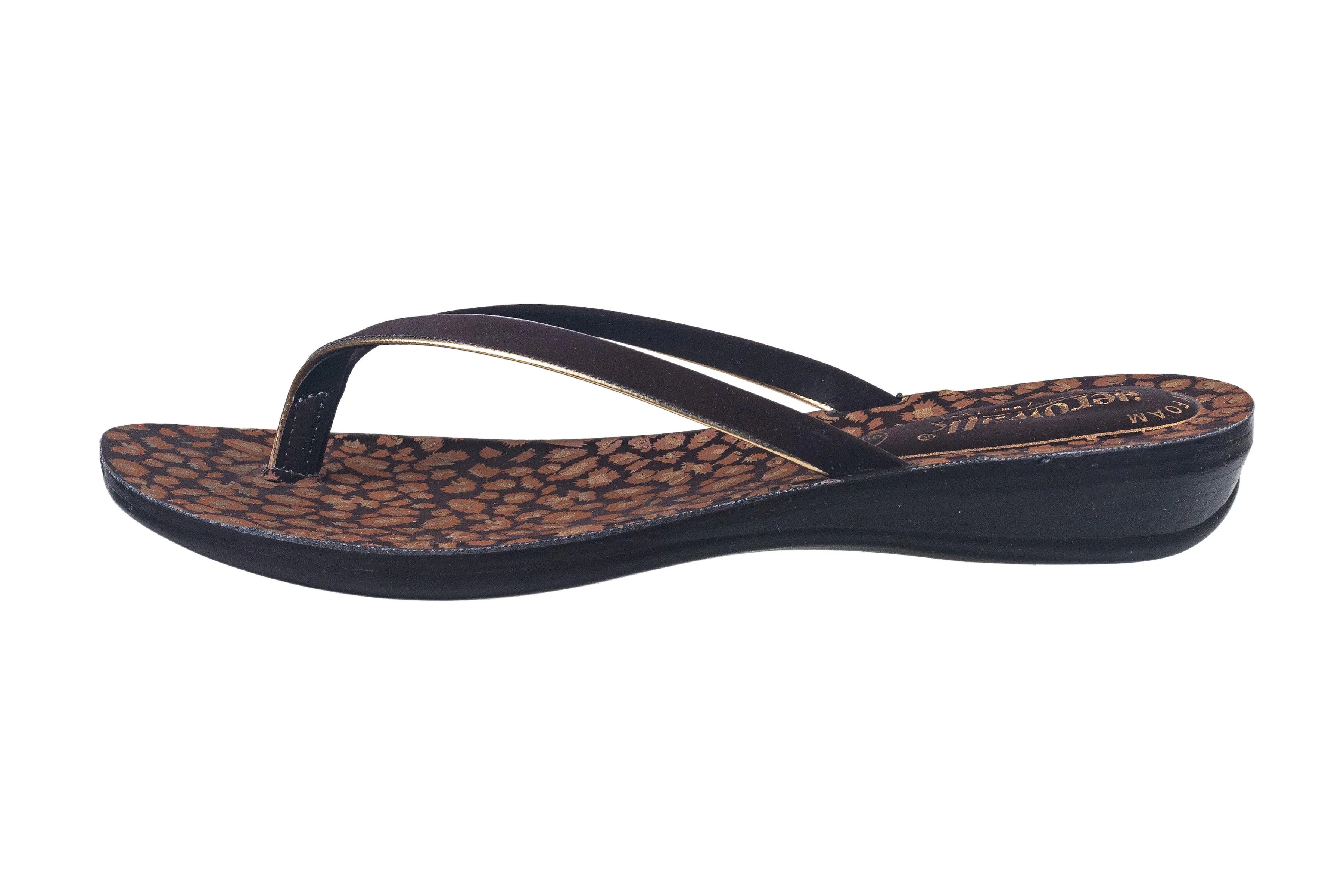 Aerowalk Ladies Brown Chappal PU