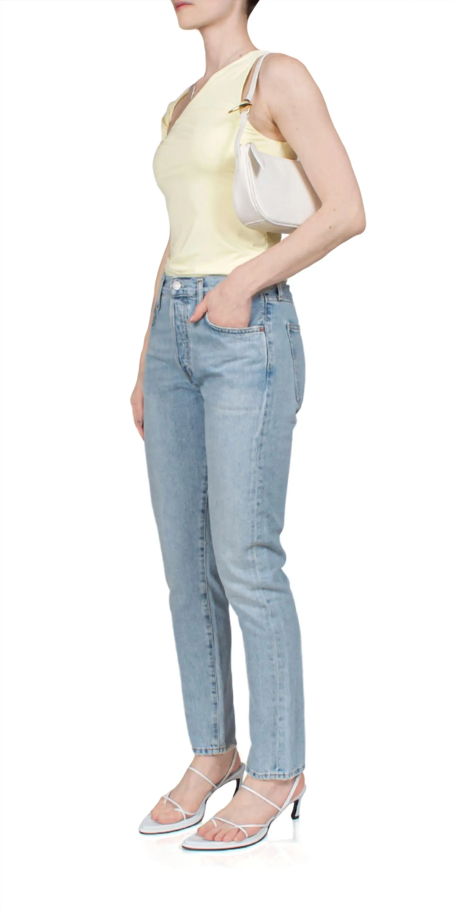 Agolde - Austin Mid-rise Waist Jeans