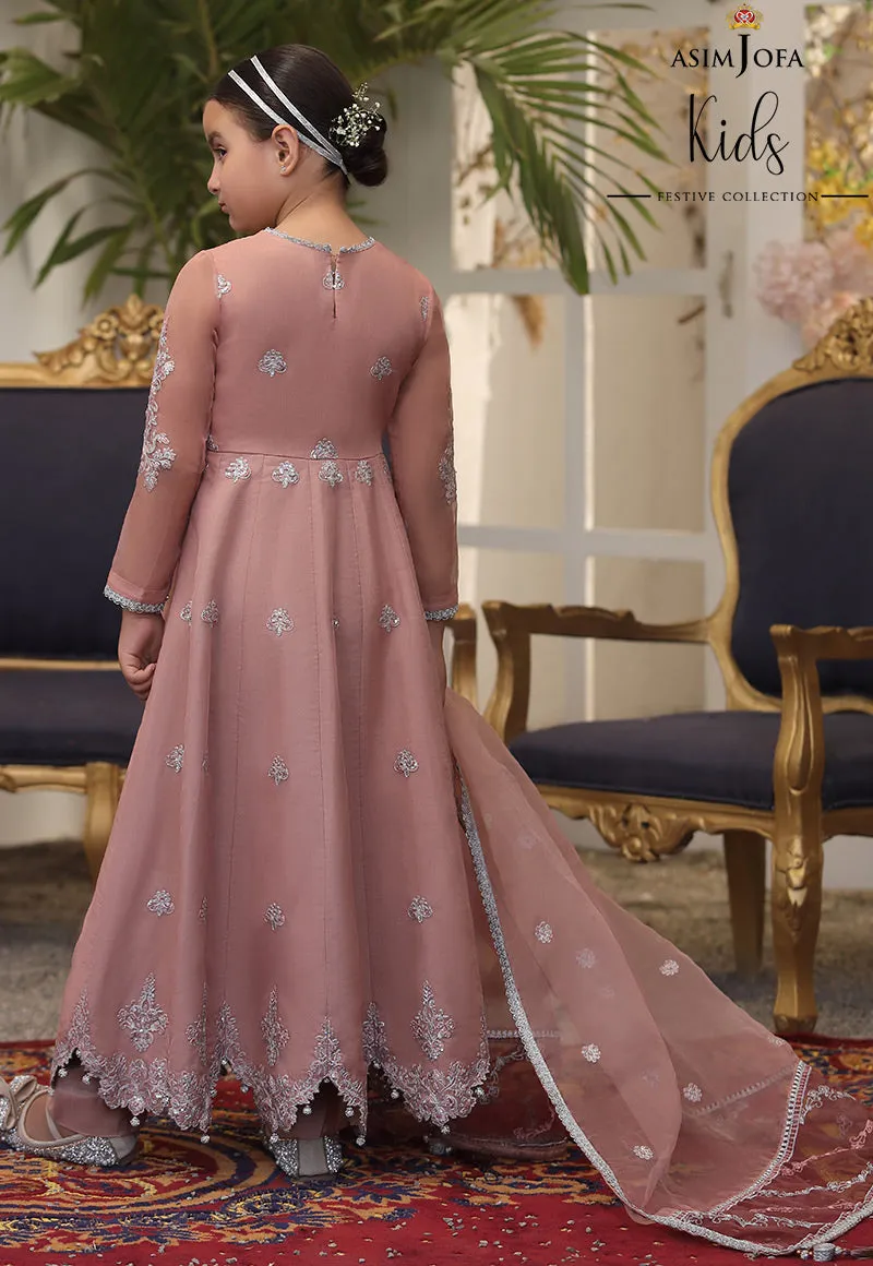 AJKF-03  | Asim Jofa Kids Festive Collection 2022 | Stitched RTW Organza Suit