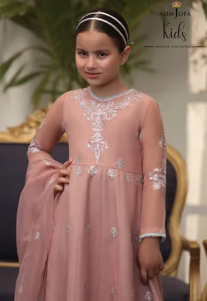 AJKF-03  | Asim Jofa Kids Festive Collection 2022 | Stitched RTW Organza Suit