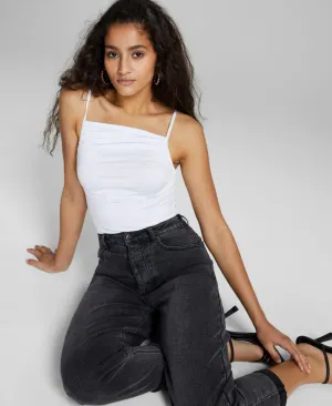 And Now This Women's Ruched Cami Bodysuit 164dea7d71246e