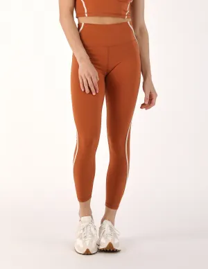 Apex 7/8 Legging: Cinnamon/Oatmilk