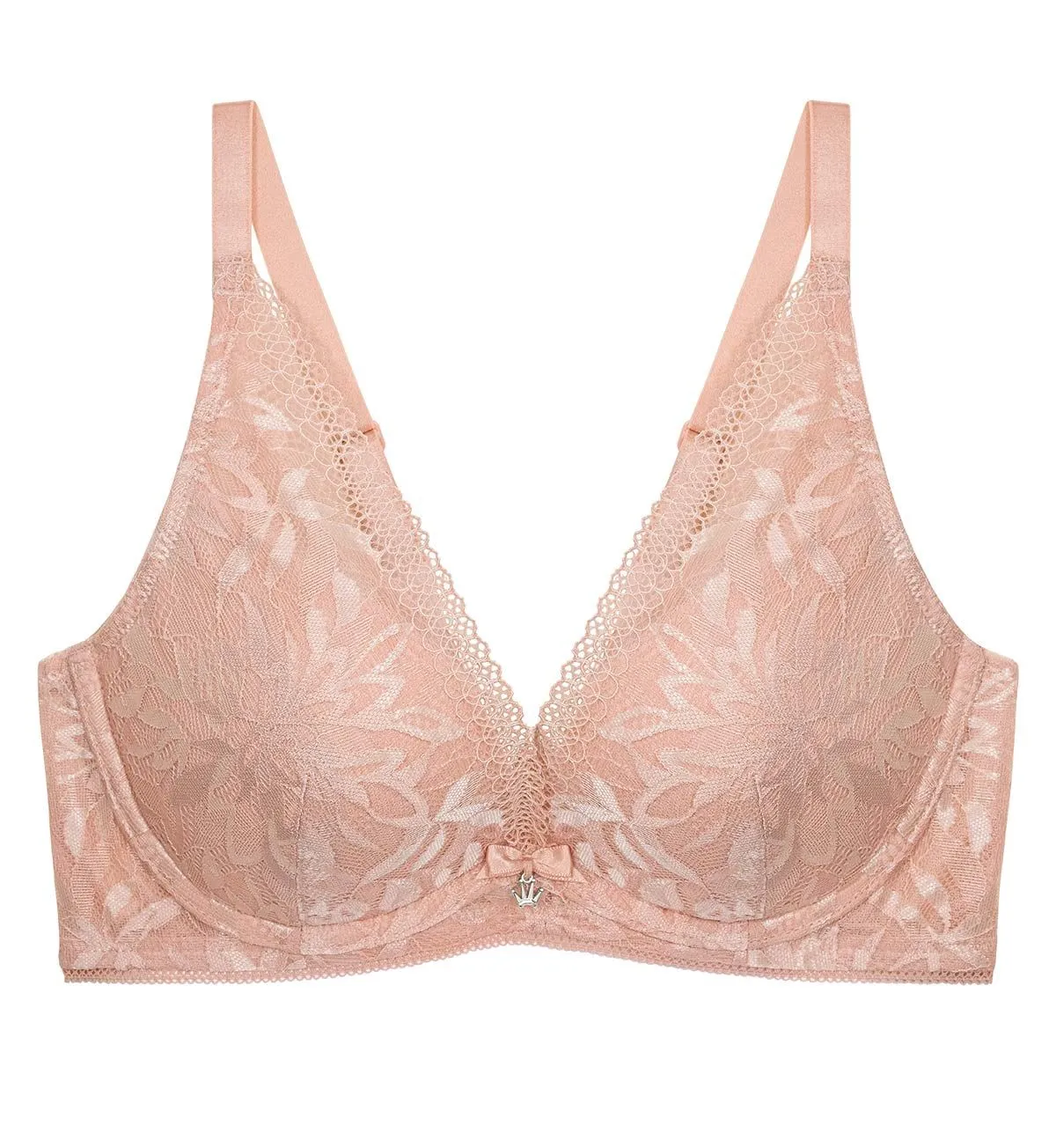 AQUA BLOOM WIRED PUSH UP DEEP V BRA