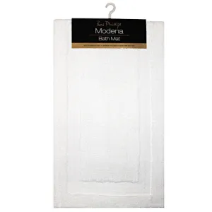 Bas Phillips Modena Bath Mat - White
