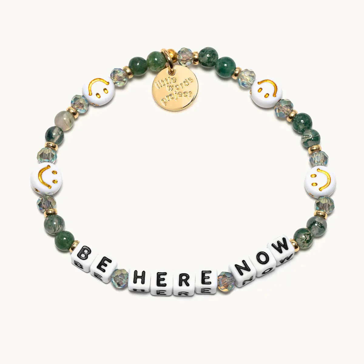 BE HERE NOW BEADED BRACELET