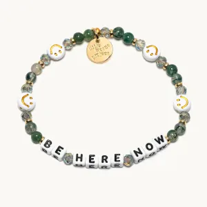 BE HERE NOW BEADED BRACELET