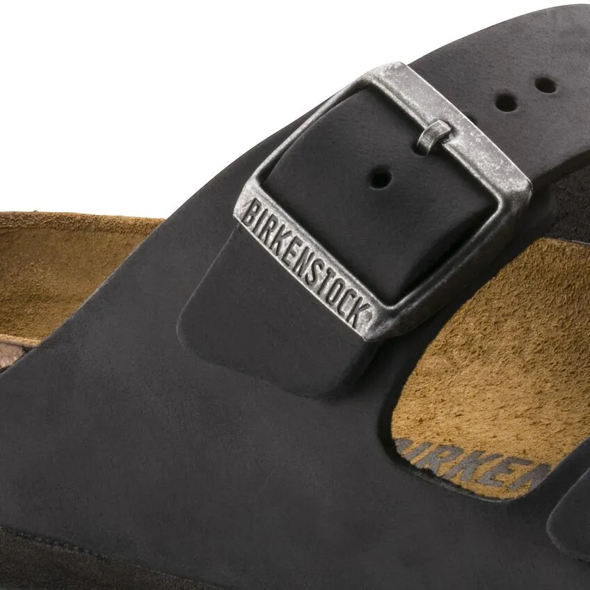 Birkenstock Arizona Black Oiled Leather