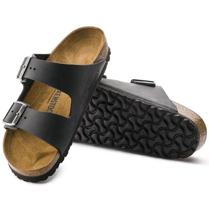 Birkenstock Arizona Black Oiled Leather