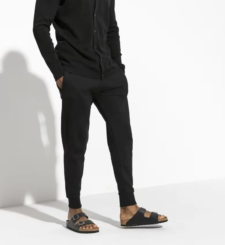 Birkenstock Arizona Sandals - Black Oiled Leather | Soft Footbed