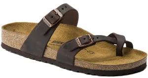 Birkenstock Mayari Sandals - Habana Oiled Leather | Comfortable Cork Footbed