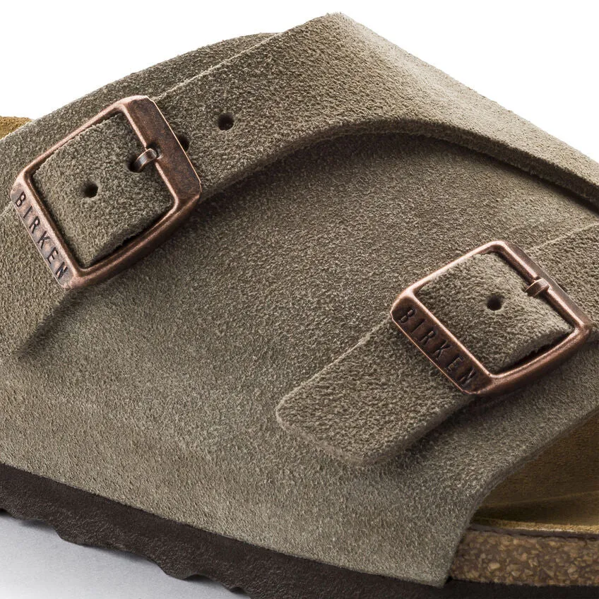 Birkenstock Zurich Narrow Taupe Suede