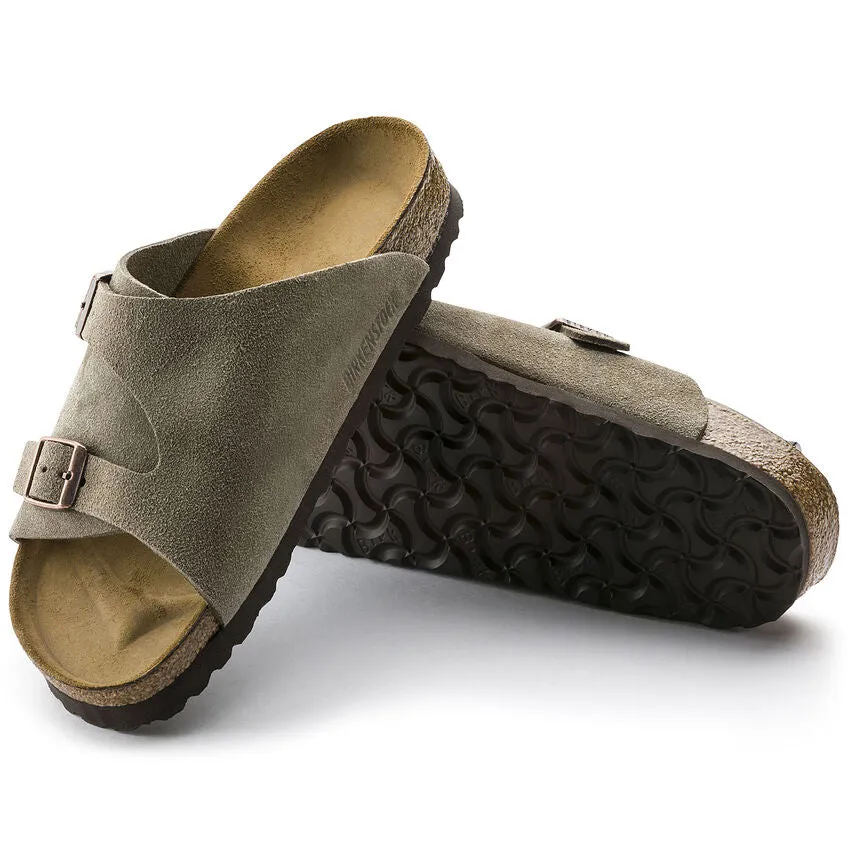Birkenstock Zurich Narrow Taupe Suede