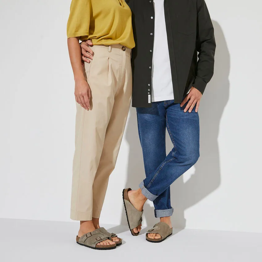 Birkenstock Zurich Narrow Taupe Suede