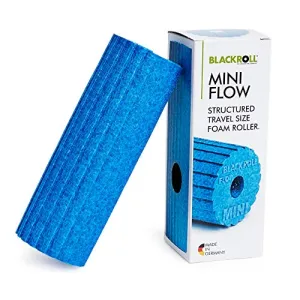 BLACKROLL - Mini Flow Foam Roller, Compact and Massage Tool for Feet, Hands, and Arms, Ideal for Travel and Plantar Fasciitis Relief, Perfect for Exercise, Massage, and Muscle Recovery, 6" x 2"