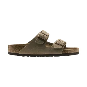 Brikenstock Arizona Soft Footbed Sandal - Suede Taupe