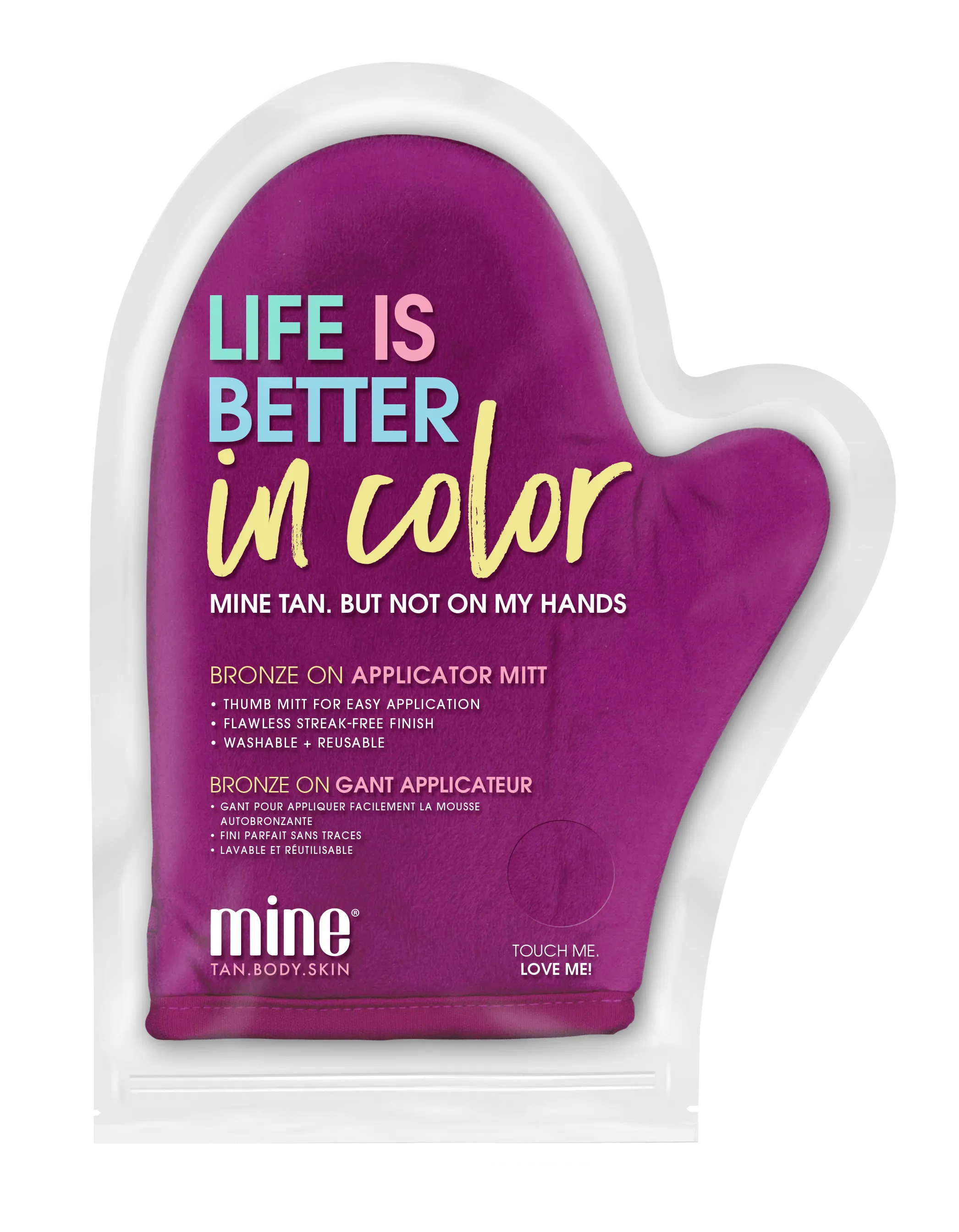 Bronze On Applicator Mitt