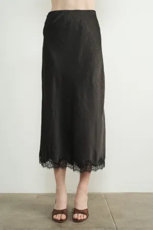 Celine Lace Midi Skirt