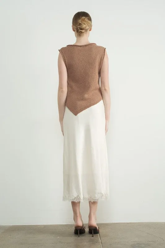 Celine Lace Midi Skirt