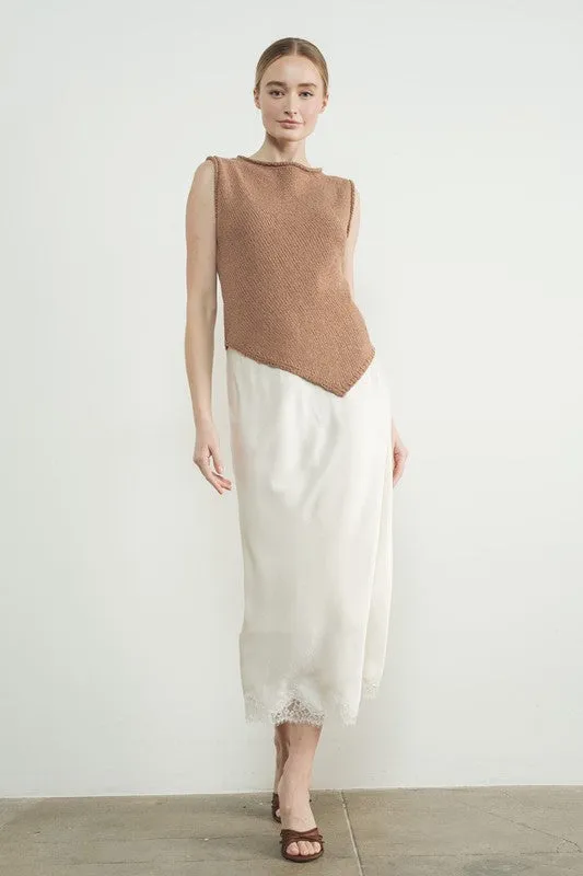 Celine Lace Midi Skirt