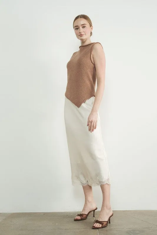 Celine Lace Midi Skirt