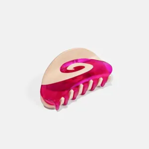 Chunks - Swirl hair claw - Raspberry Cream