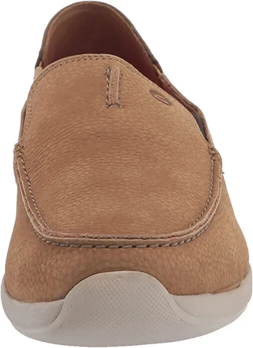 Clarks Men's Gorwin Step Dark Sand Nubuck 26164700