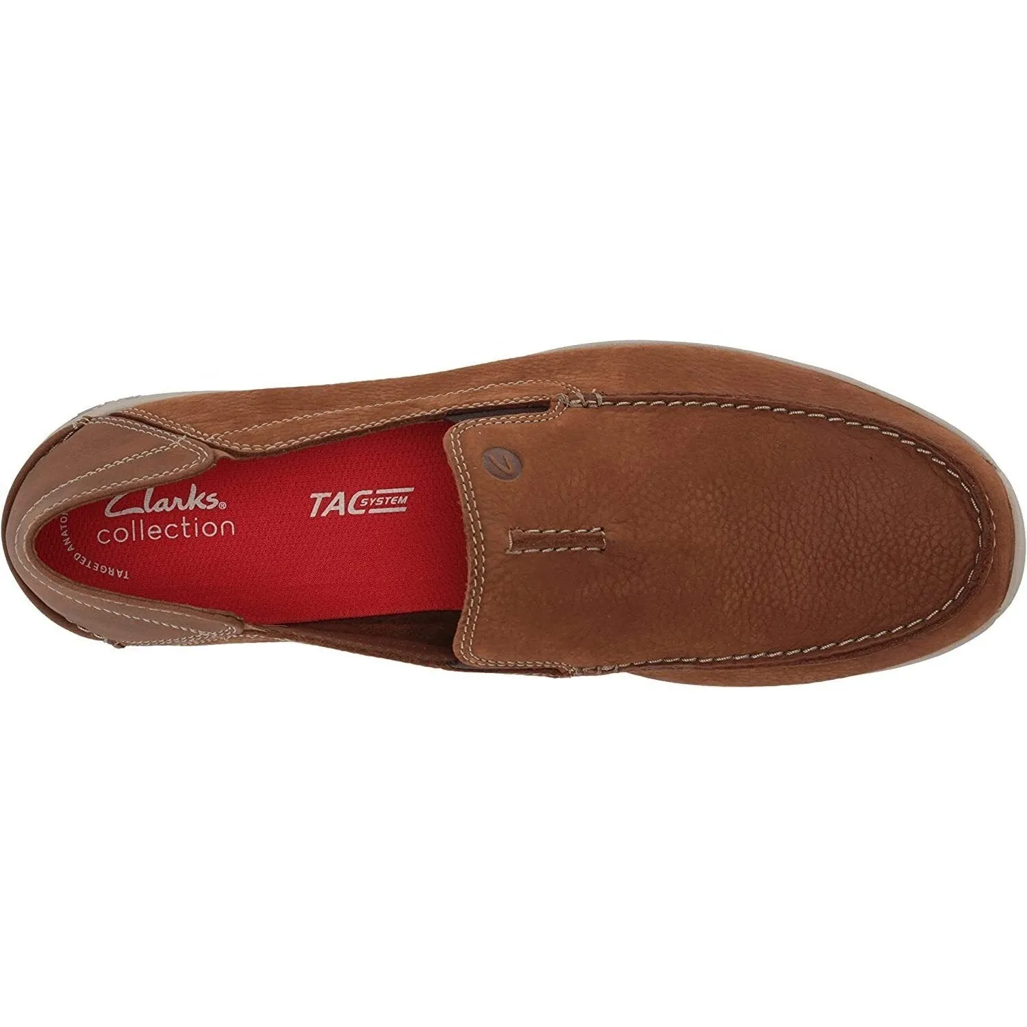 Clarks Men's Gorwin Step Tan Nubuck 26164688