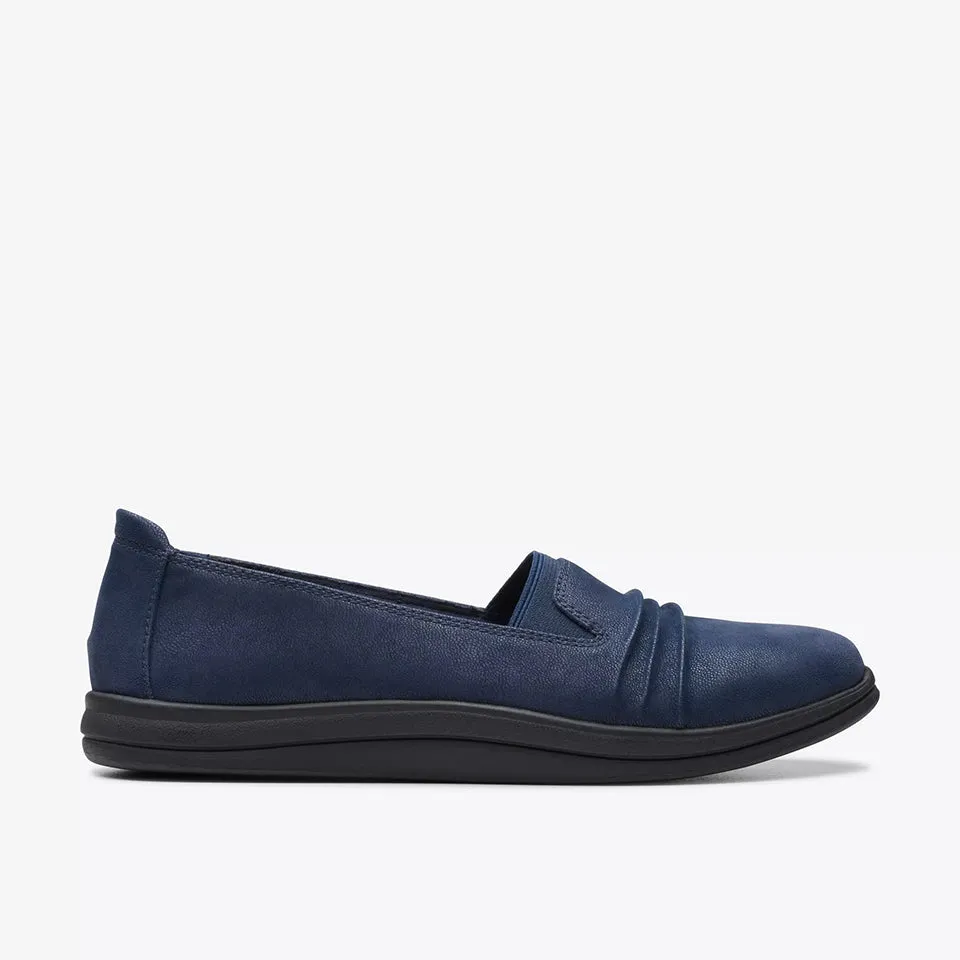 Clarks Women's Breeze Sol Navy 26175263