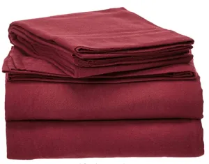 Comfort Plus Flannel Sheets Twin Size 3 Piece Set