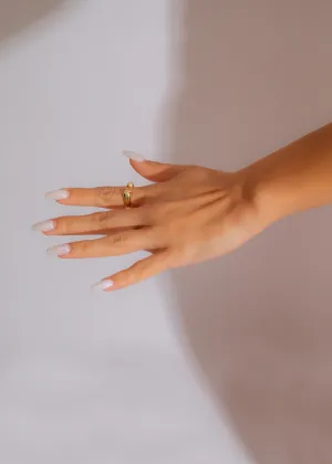Committed To Me Ring Gold