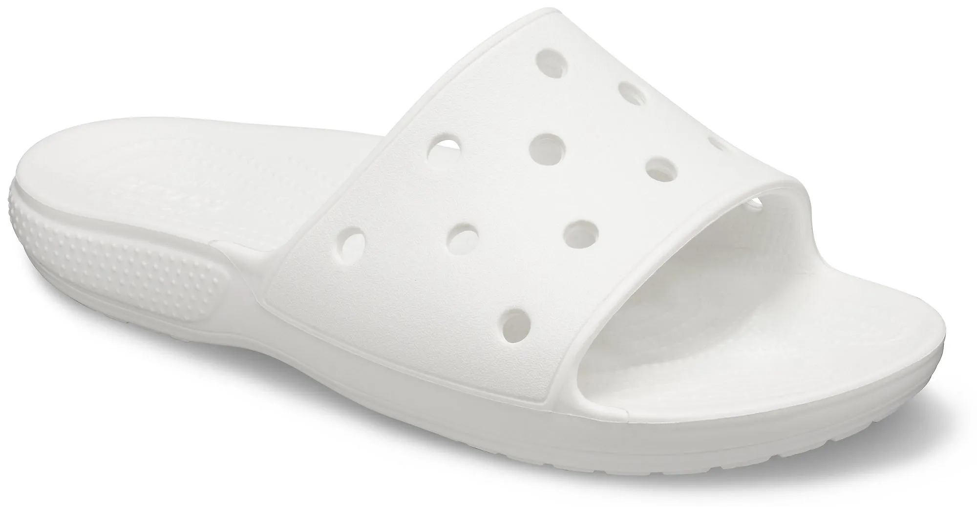 Crocs Adults Unisex Classic Slide In White