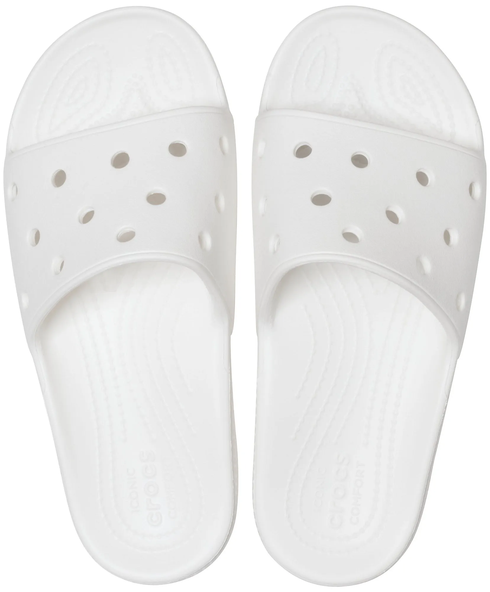Crocs Adults Unisex Classic Slide In White