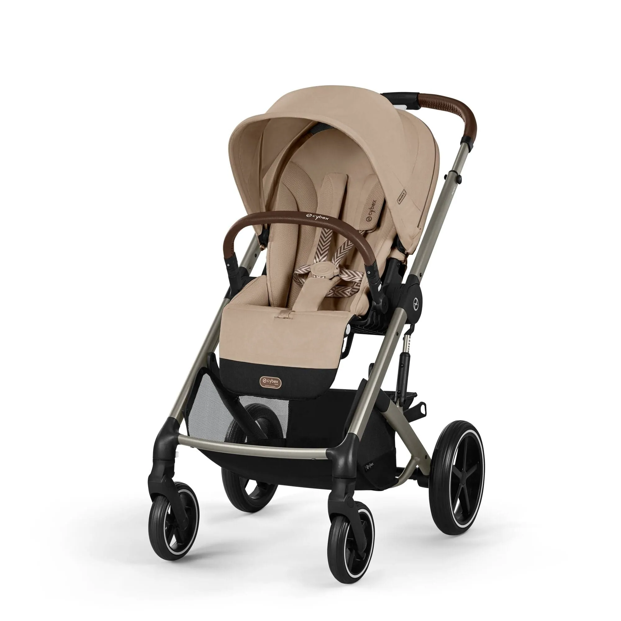 Cybex Balios S Lux Essential Bundle in Taupe/Almond Beige