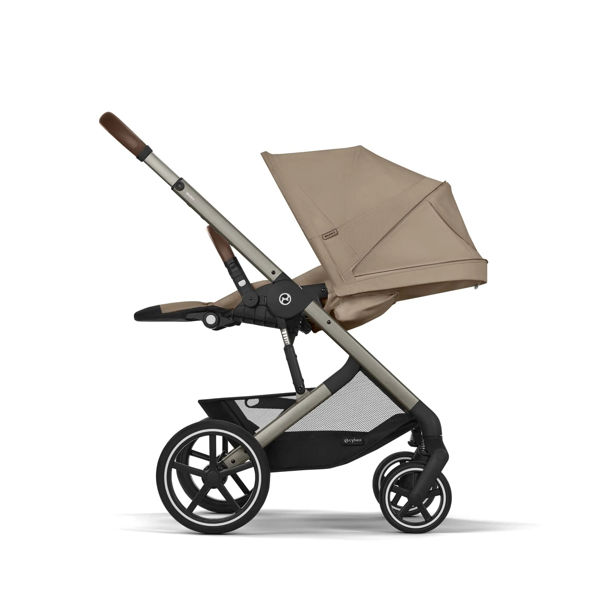 Cybex Balios S Lux Essential Bundle in Taupe/Almond Beige