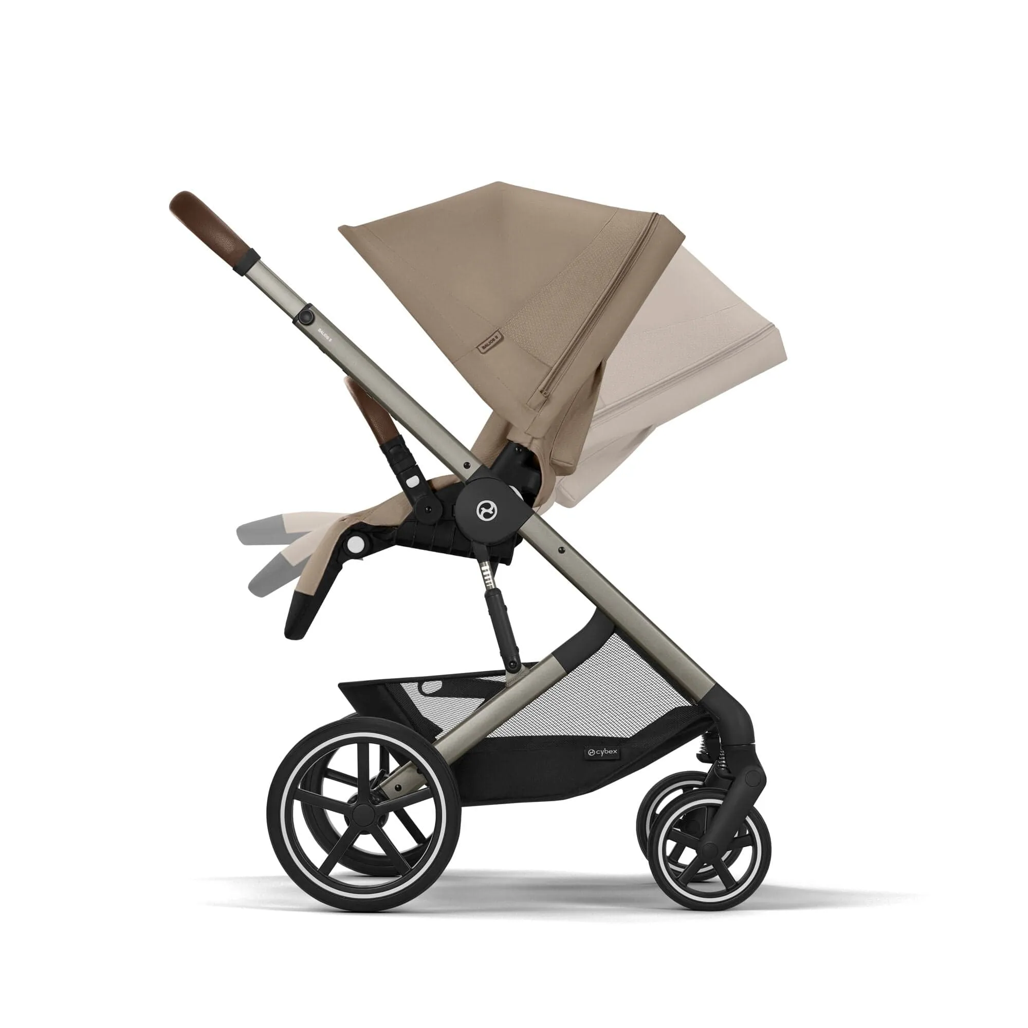 Cybex Balios S Lux Essential Bundle in Taupe/Almond Beige