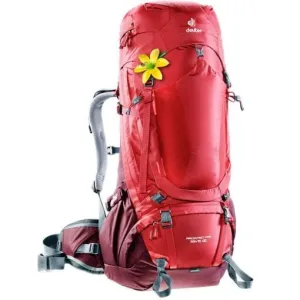 Deuter Mochila Aircontact Pro 55   15 Sl Cranberry-Aubergine