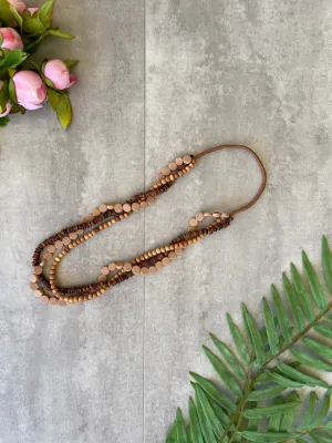 Edwina Necklace in Desert